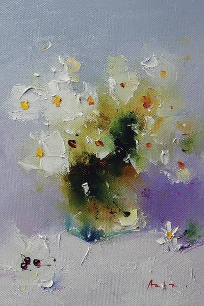 Aziz Sulaimanov: White And Red by Aziz Sulaimanov