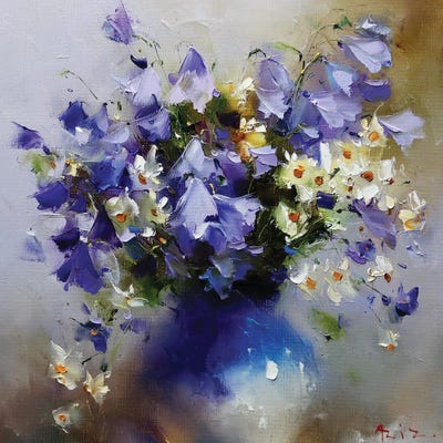 Vase With Bells by Aziz Sulaimanov art print