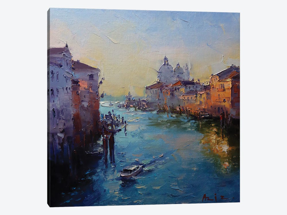 Venice, Grand Canal by Aziz Sulaimanov 1-piece Canvas Artwork