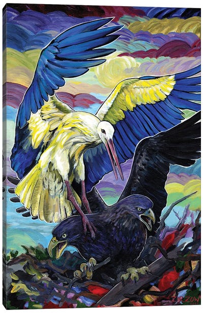 Glory To Ukraine Canvas Art Print - Amanda Zirzow