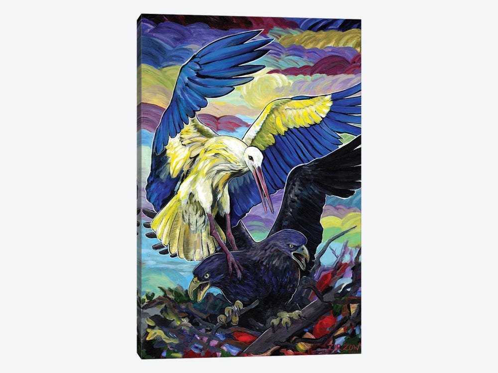 Glory To Ukraine by Amanda Zirzow 1-piece Canvas Print