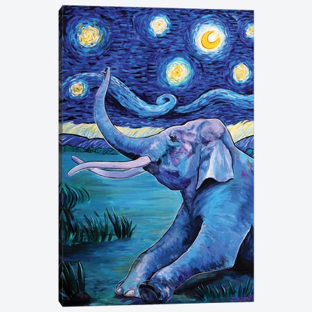 When You Wish Upon A Star Canvas Print #AZW2} by Amanda Zirzow Canvas Artwork