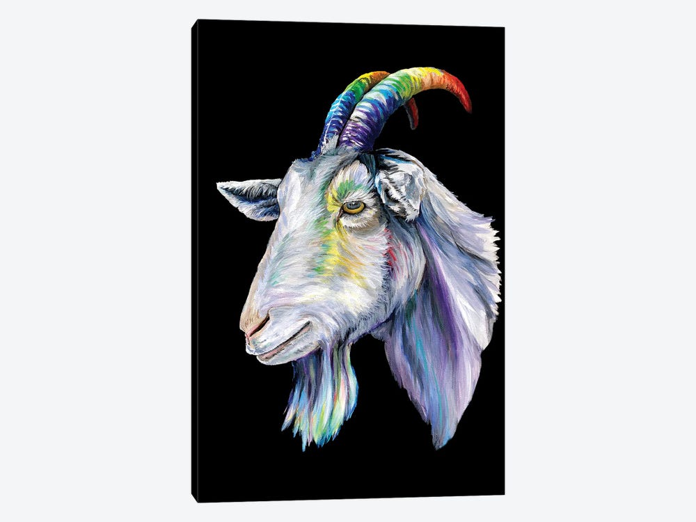 Goat by Amanda Zirzow 1-piece Canvas Print