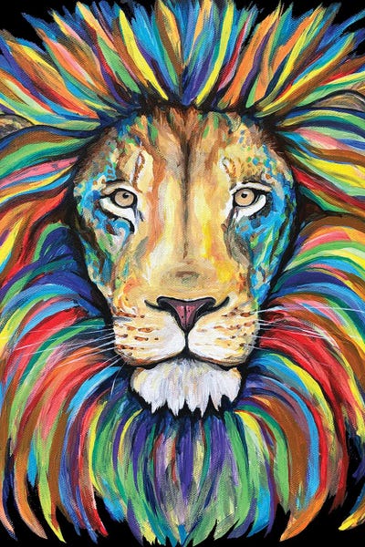 Chromatic Kingdom: Lion by Amanda Zirzow