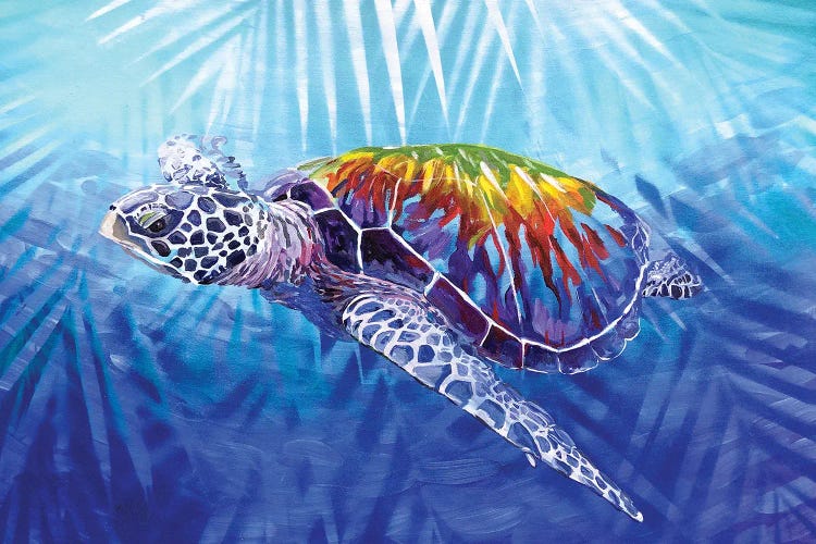 Tropical Sea Turtle