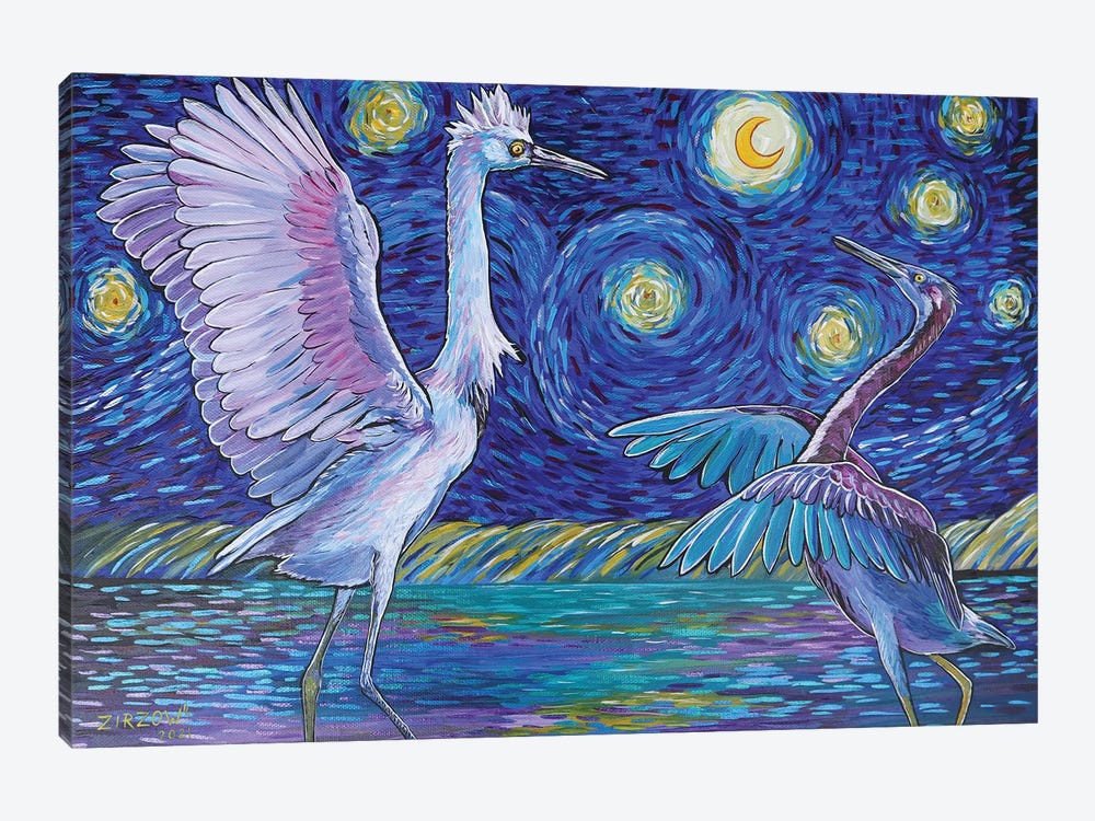 Dancing With The Stars by Amanda Zirzow 1-piece Canvas Print