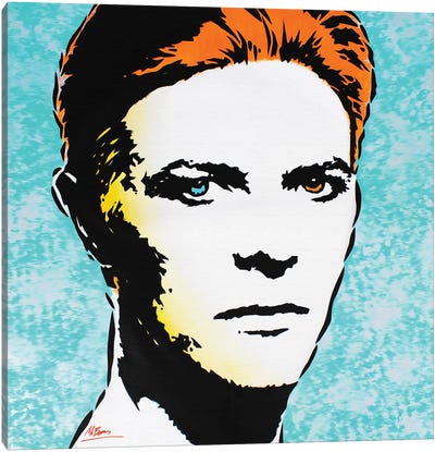 David Bowie: The Man Who Fell To Earth Canvas Art Print