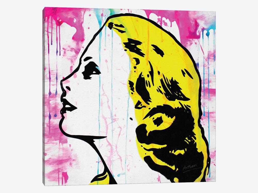 Grace Kelly by MR BABES 1-piece Canvas Art