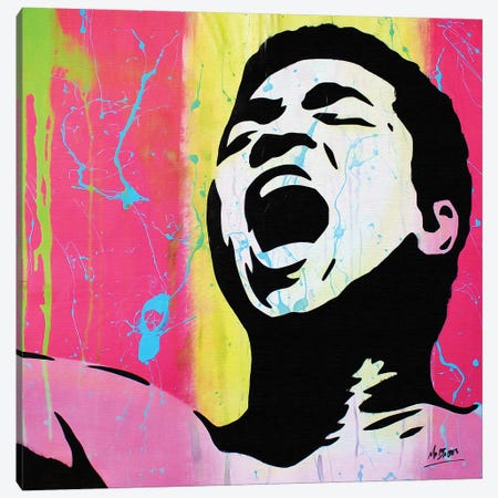 Muhammad Ali Canvas Print #BAE24} by MR BABES Canvas Art