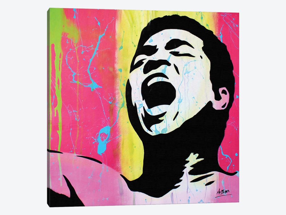 Muhammad Ali by MR BABES 1-piece Canvas Art