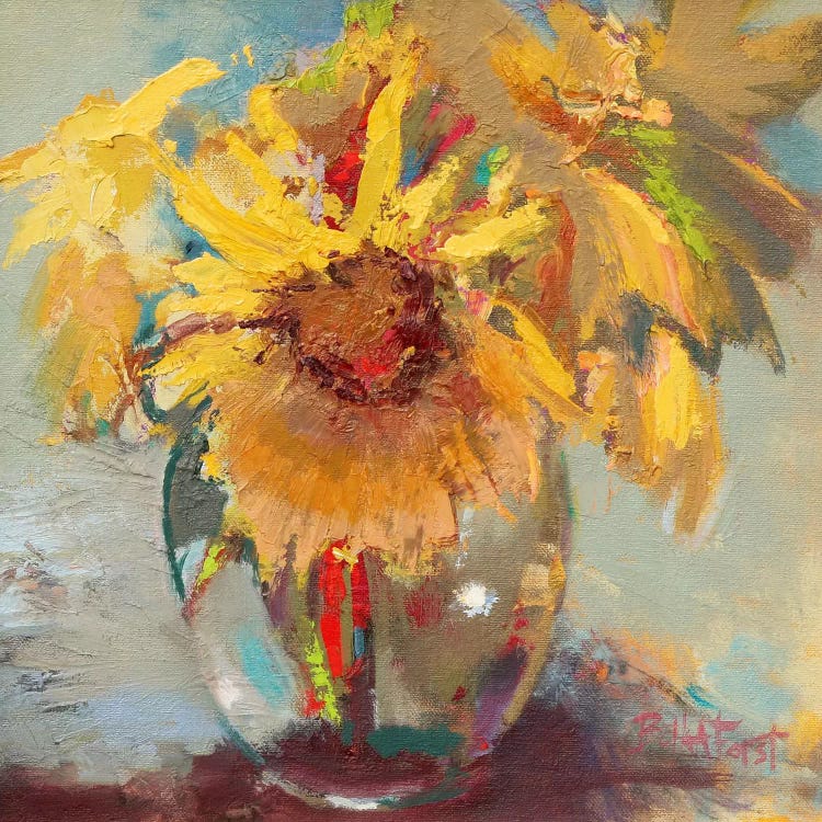 Water Globe Blossoms by Beth A. Forst wall art