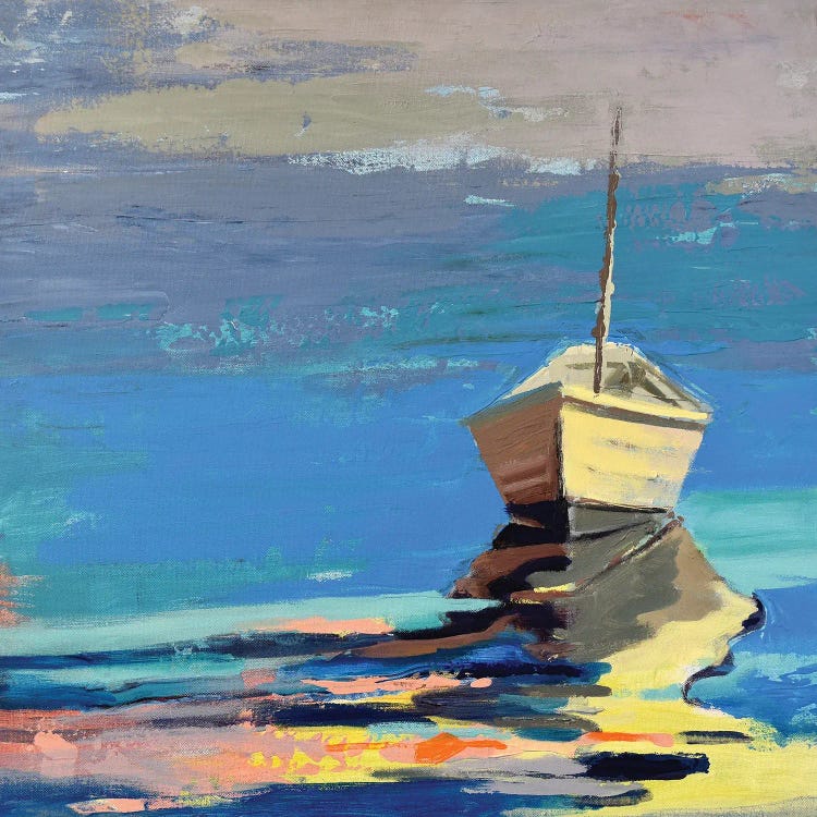 Blue Bay by Beth A. Forst wall art