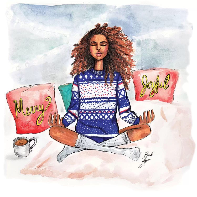 Holiday Zen by Brooke Ashley wall art