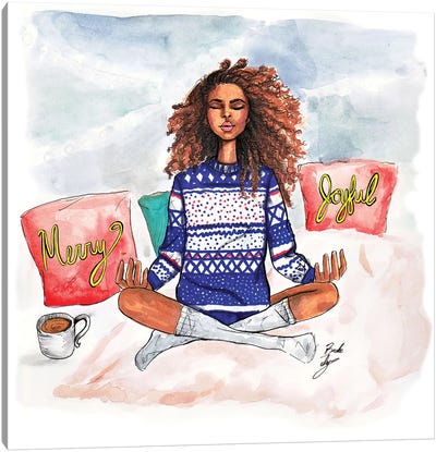 Holiday Zen Canvas Art Print - Brooke Ashley