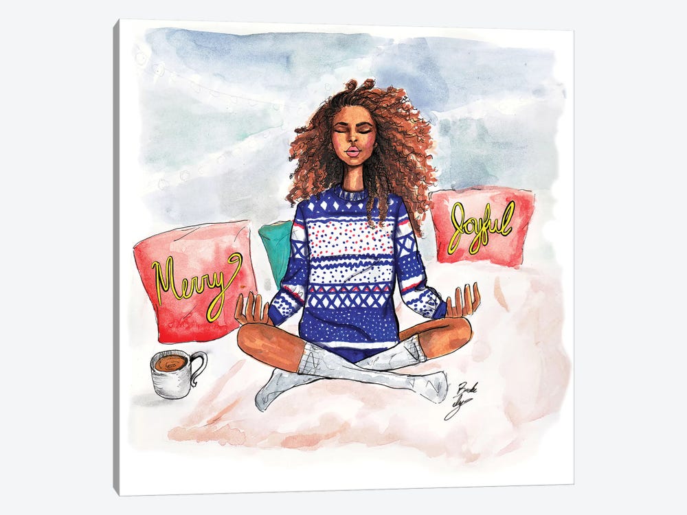 Holiday Zen by Brooke Ashley 1-piece Art Print