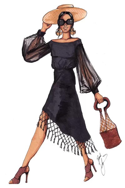 Lady in Black