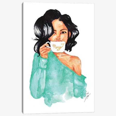Merry Mug Canvas Print #BAH18} by Brooke Ashley Canvas Print