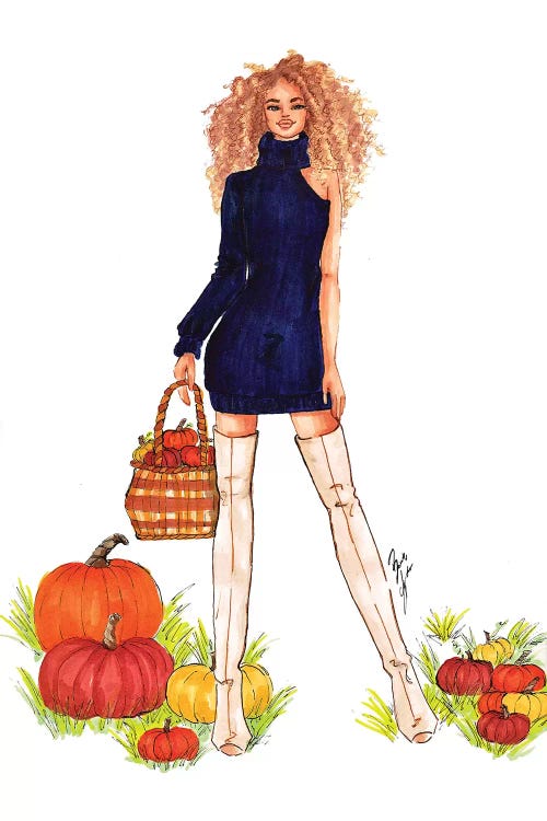Pumpkin Patch by Brooke Ashley wall art