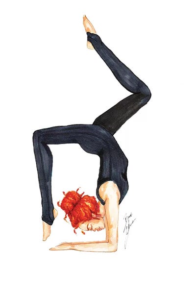 Brooke Ashley: Scorpion Pose by Brooke Ashley