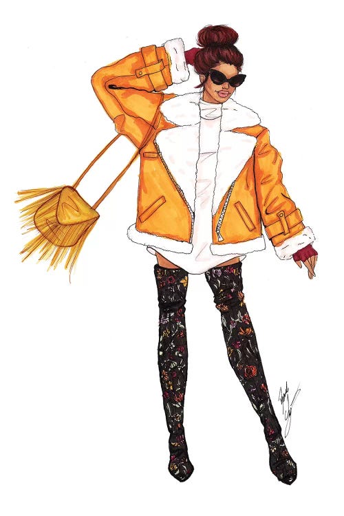 Street Style by Brooke Ashley wall art