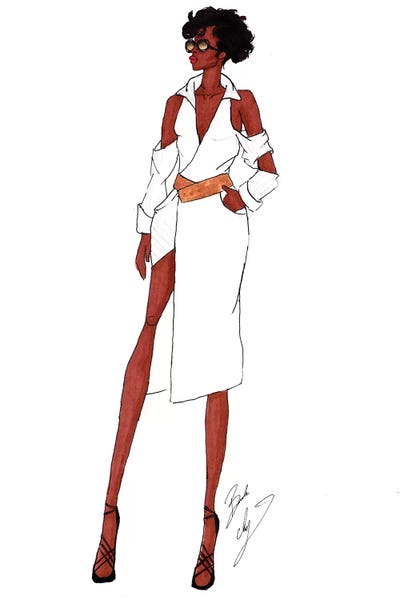 Cool Breeze by Brooke Ashley framed canvas print