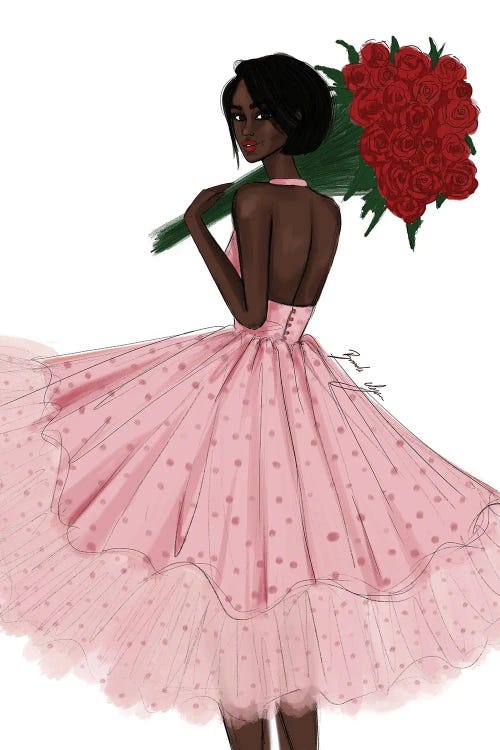 Fresh Roses by Brooke Ashley wall art
