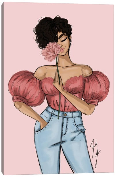 Sweet Carnations Canvas Art Print - Brooke Ashley