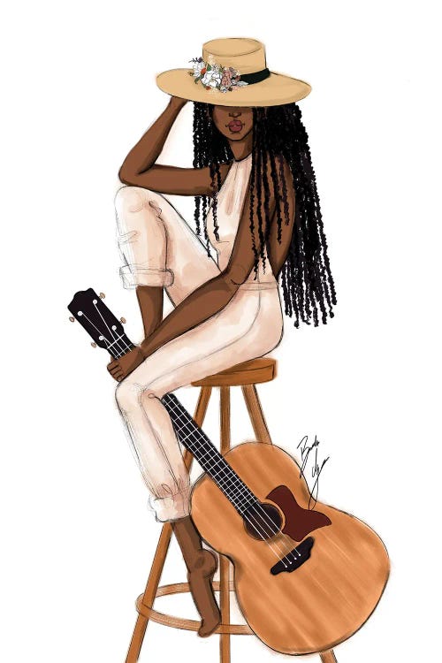 The Musician by Brooke Ashley wall art
