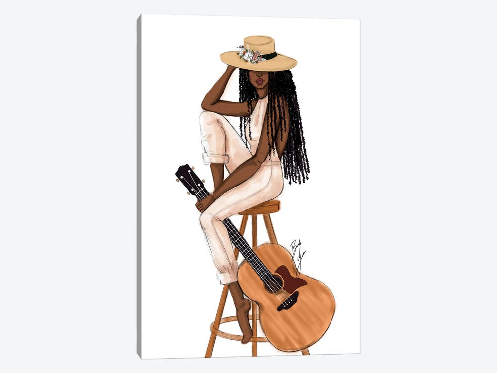 The Musician by Brooke Ashley 1-piece Canvas Art
