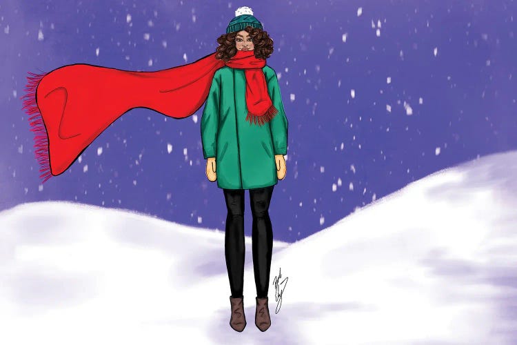 Let It Snow by Brooke Ashley wall art