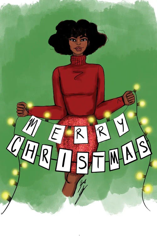 Christmas Lights by Brooke Ashley wall art