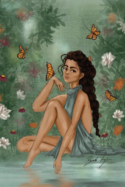 Monarch Butterflies: The Garden by Brooke Ashley