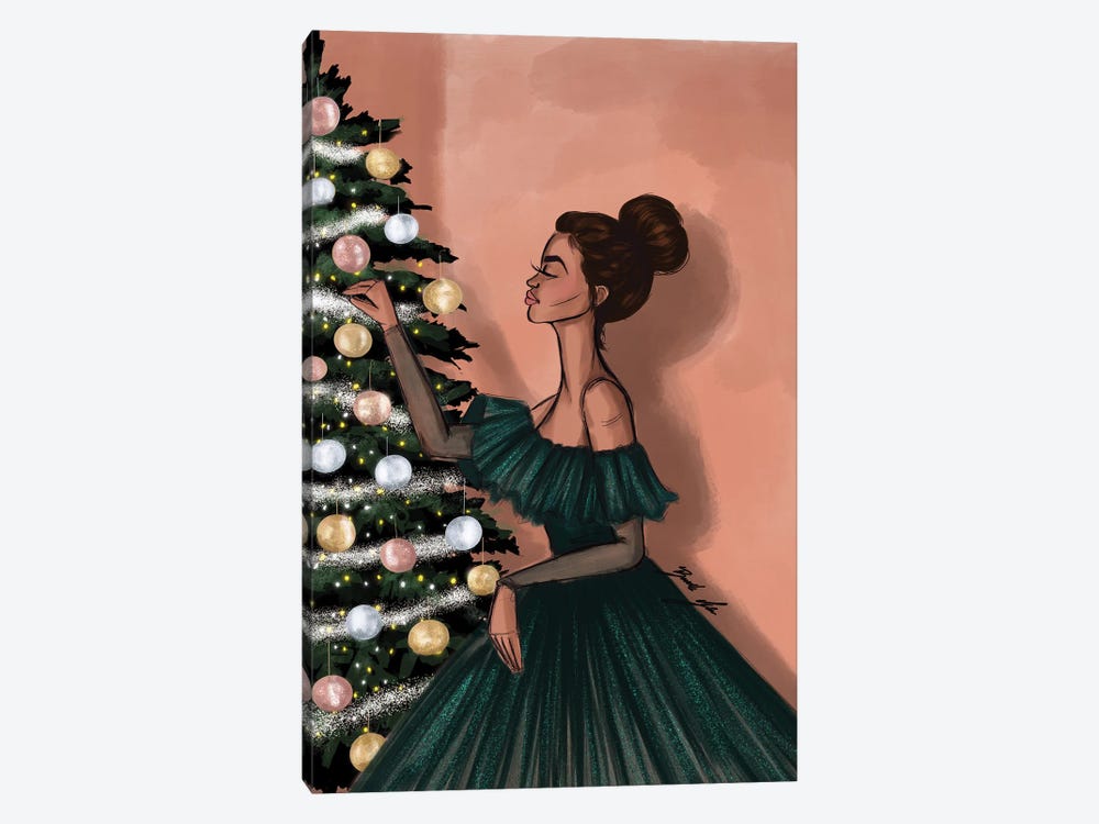 O Christmas Tree by Brooke Ashley 1-piece Canvas Artwork
