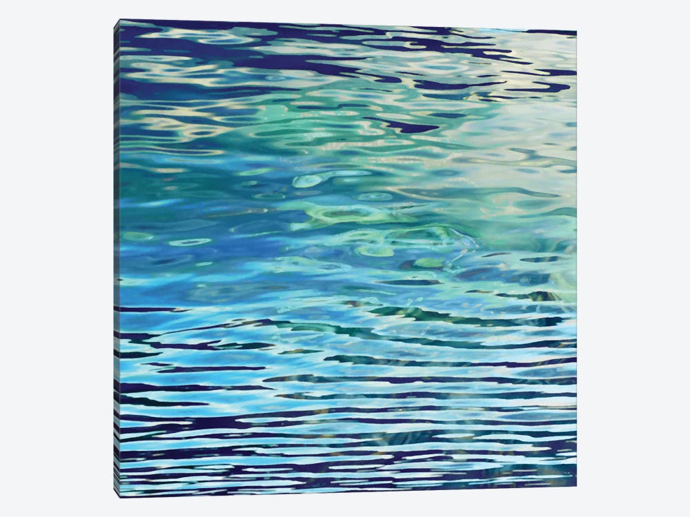 Aqua Reflections by Michael Barrett 1-piece Canvas Art Print