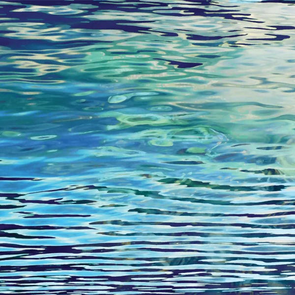 Water Close-Ups: Aqua Reflections by Michael Barrett