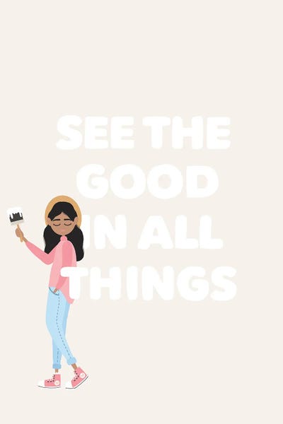 See The Good by The Beau Studio framed canvas print