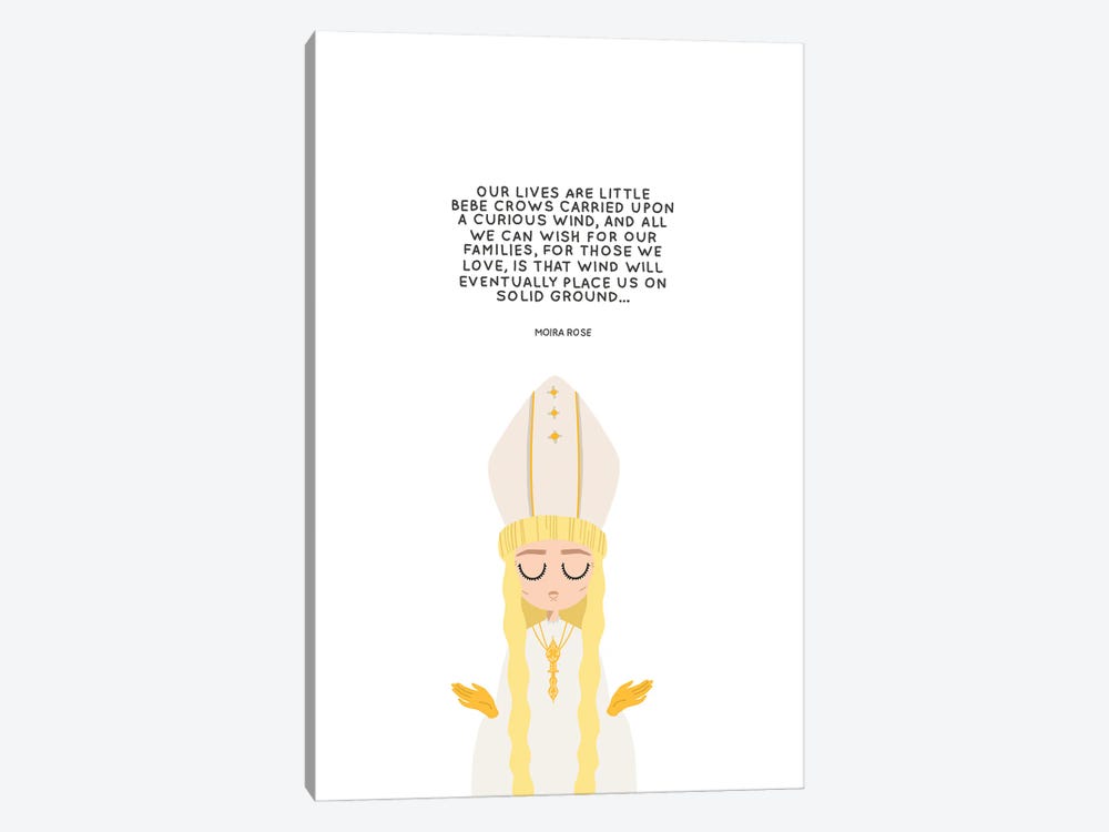 Pope Moira by The Beau Studio 1-piece Canvas Print