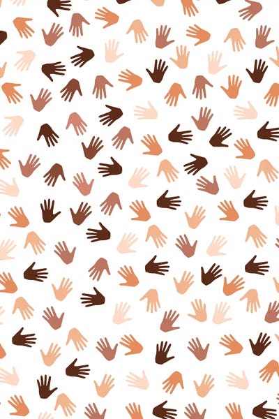 Hands by The Beau Studio framed canvas print