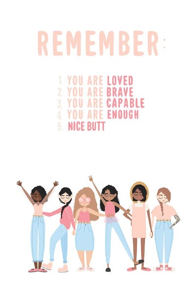 Remember by The Beau Studio framed canvas print