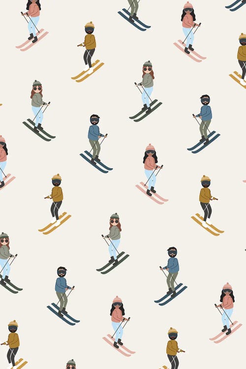Ski Day by The Beau Studio wall art