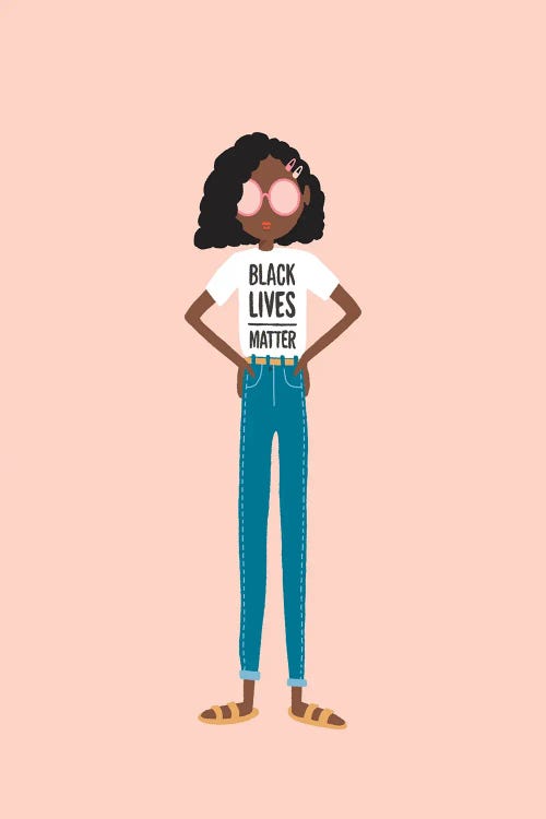 Black Lives Matter by The Beau Studio wall art