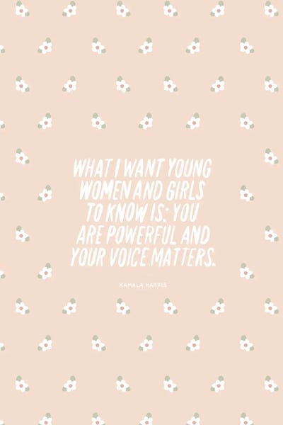 Your Voice Matters by The Beau Studio canvas print