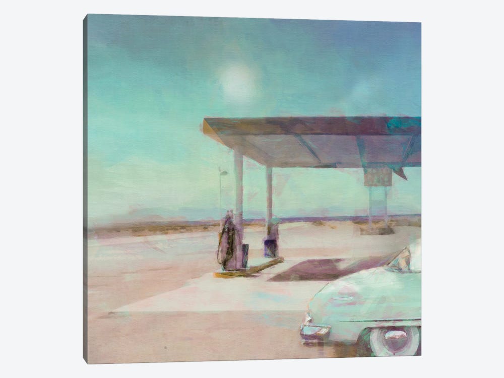 Gas Stop by Noah Bay 1-piece Canvas Art