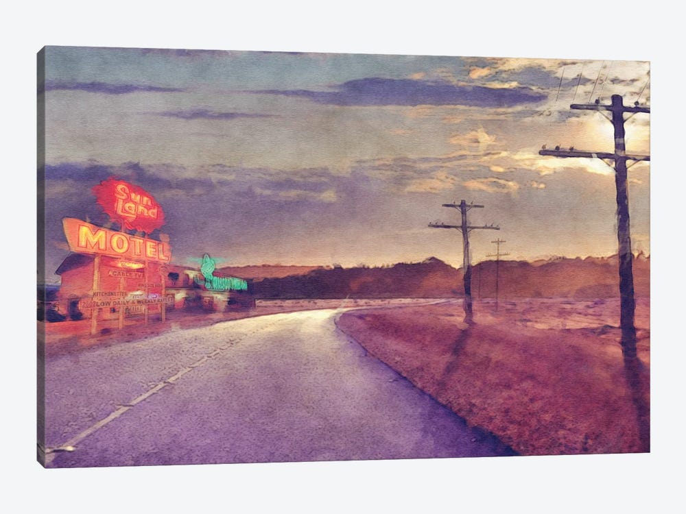 Last Motel by Noah Bay 1-piece Canvas Print