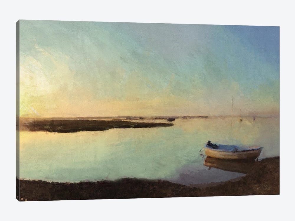 Shingle Beach by Noah Bay 1-piece Canvas Print