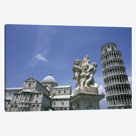 Piazza del Duomo (Cathedral Square), Pisa, Tuscany Region, Italy Canvas Print #BBA1} by Bill Bachmann Canvas Print