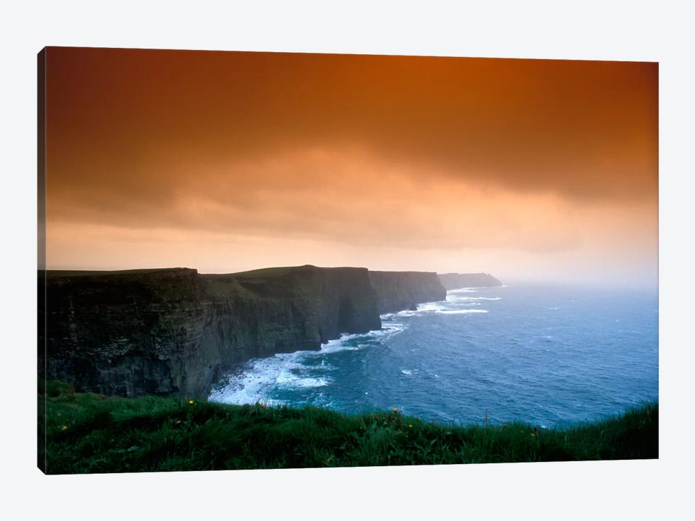 Cliffs Of Moher, County Clare, Munster Province, Republic Of Ireland by Brent Bergherm 1-piece Canvas Artwork
