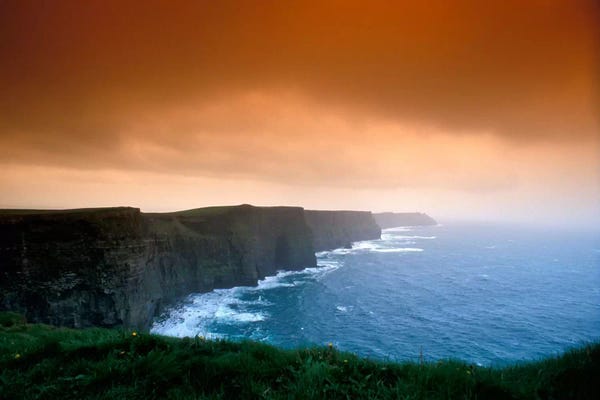 Danita Delimont Photography: Cliffs Of Moher, County Clare, Munster Province, Republic Of Ireland by Brent Bergherm