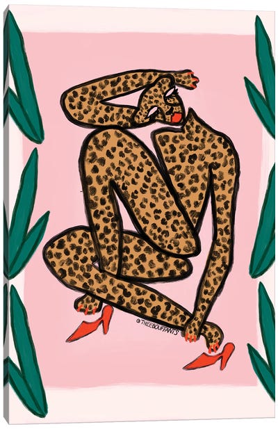 Matisse Cheetah Canvas Art Print
