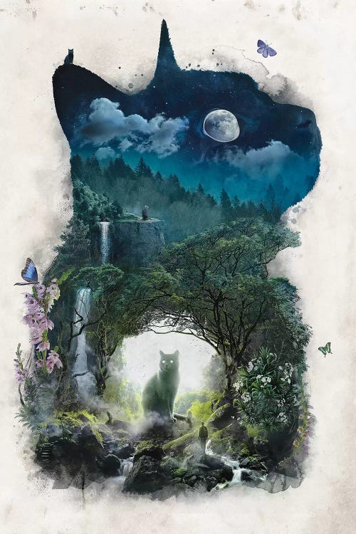 The Realm Of Cats by Barrett Biggers wall art